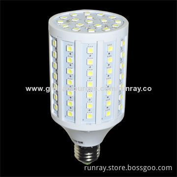 19W E27 LED Bulb, 85-265V AC Voltage, 5050 SMD Epistar Chip, 2-year Warranty, 80lm/W